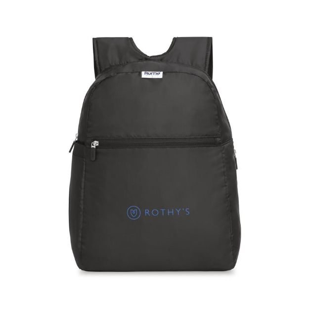 RuMe® Recycled Backpack Black