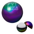 Lip Balm in Rainbow Metallic Sphere, Vanilla Flavored