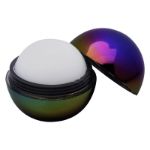 Lip Balm in Rainbow Metallic Sphere, Vanilla Flavored