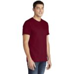 American Apparel USA Collection Fine Jersey T-Shirt. 2001A Cranberry