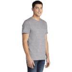 American Apparel USA Collection Fine Jersey T-Shirt. 2001A Heather Grey