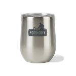 Corkcicle Stemless Wine Cup - 12 Oz. Brushed Steel