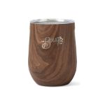 Corkcicle Stemless Wine Cup - 12 Oz. Walnut