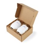 Corkcicle® Stemless Wine Cup Gift Set Gloss White