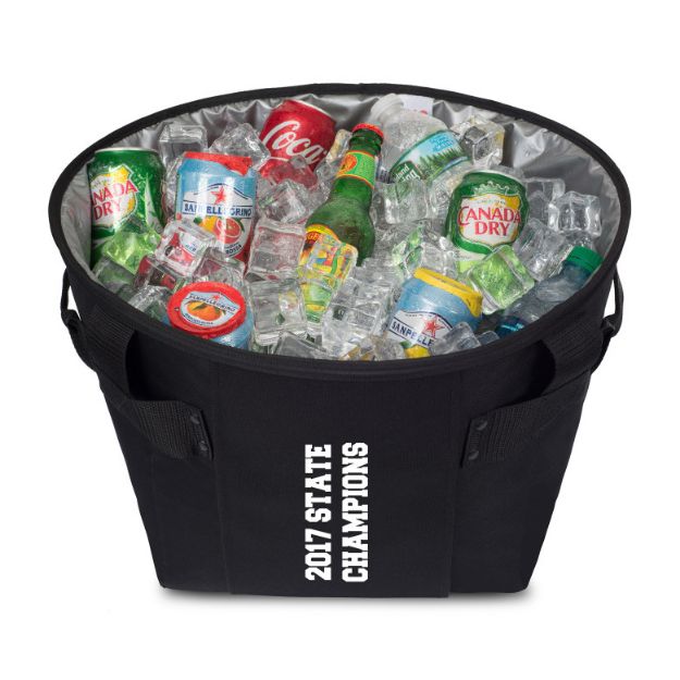 Tailgate Party Cooler Black with Custom Logo