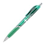 Blair Retractable Click Pen with Metal Accents, Green