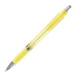 Blair Retractable Click Pen with Metal Accents, Yellow