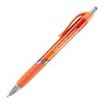 Blair Retractable Click Pen with Metal Accents, Orange