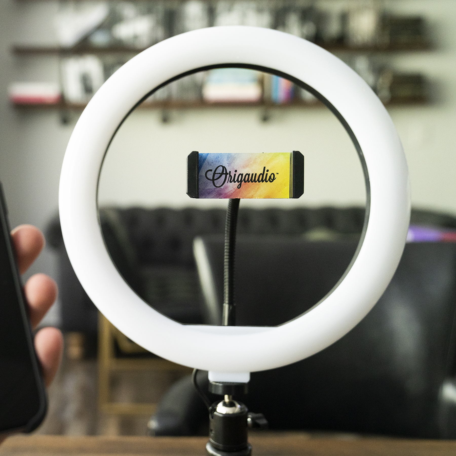 McStreamy Light Ring and Microphone | Web Streaming and Video ...