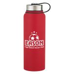 40 Oz. Invigorate Stainless Steel Bottle RED
