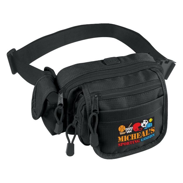 All-In-One Fanny Pack BLACK WITH BLACK