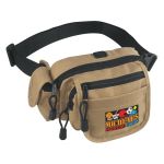 All-In-One Fanny Pack KHAKI WITH BLACK