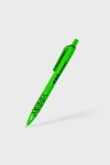 Spiralina Comfort in Blue Ink Pen with Logo Imprint - Lime Green
