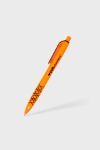 Spiralina Comfort in Blue Ink Pen with Logo Imprint - Orange