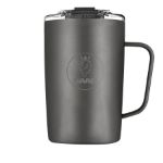 Brumate Toddy Coffee Mug Vacuum Insualted Custom Laser Engraved in Black Stainless