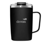 Brumate Toddy Coffee Mug Vacuum Insualted Custom Laser Engraved in Black