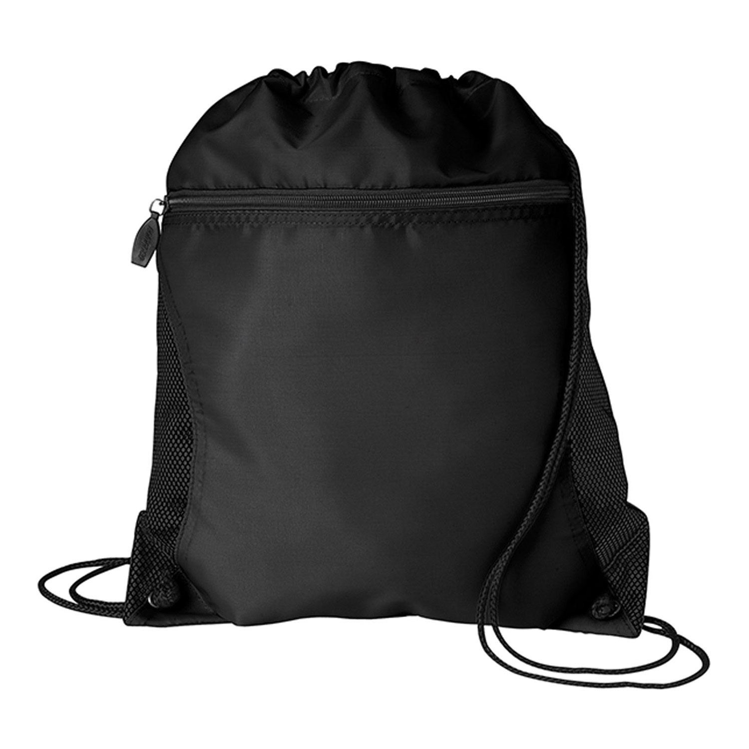Mesh Pocket Drawcord Backpack | Custom Drawstring Backpacks | Adco ...