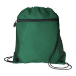 Mesh Pocket Drawcord Forest Green