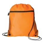 Mesh Pocket Drawcord Neon Orange