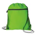 Mesh Pocket Drawcord Neon Green