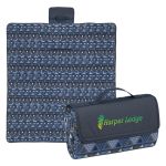 Canyon Roll-Up Picnic Blanket NAVY BLUE