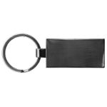 Custom Grafton Wooden Keytag, Black Back