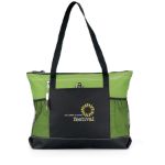 Select Zippered Tote Apple Green