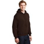 Gildan - Heavy Blend Hooded Sweatshirt. 18500 Dark Chocolate