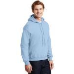 Gildan - Heavy Blend Hooded Sweatshirt. 18500 Light Blue