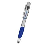 Trio Pen With LED Light And Stylus BLUE