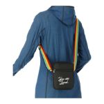 Rainbow RPET Crossbody Tote