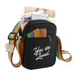 Rainbow RPET Crossbody Tote