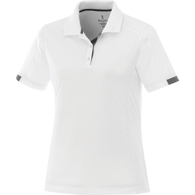 Women's Kiso Short Sleeve Polo White