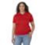 Women's Kiso Short Sleeve Polo Red