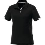 Women's Kiso Short Sleeve Polo Black