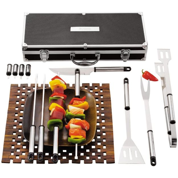 Grill Master Custom BBQ Set Black