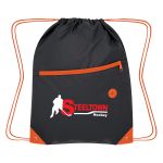 Color Pop Drawstring Bag ORANGE