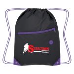 Color Pop Drawstring Bag PURPLE