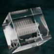 Custom Crystal Cube Award