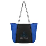 Rope Tote Bag With 100% Rpet Material ROYAL BLUE WITH BLACK