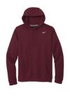 Nike Club Fleece Pullover Hoodie CJ1611 Dark Maroon