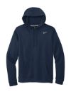 Nike Club Fleece Pullover Hoodie CJ1611 Navy Blue