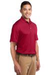 Sport-Tek Dri-Mesh Polo. K469 Red