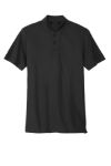 MERCER+METTLE Stretch Pique Henley MM1008 DeepBlack