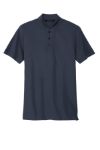 MERCER+METTLE Stretch Pique Henley MM1008 NightNavy