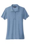 TravisMathew Ladies Oceanside Heather Polo TM1WW002 ClscBlHthr