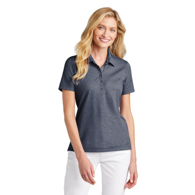 TravisMathew Ladies Oceanside Heather Polo Custom Embroidered