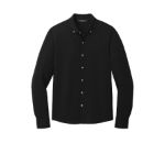 Mercer+Mettle Stretch Jersey Long Sleeve Shirt MM1018 DeepBlack