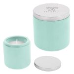 Cali Clay Cement Candle LIGHT BLUE