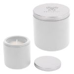 Cali Clay Cement Candle WHITE